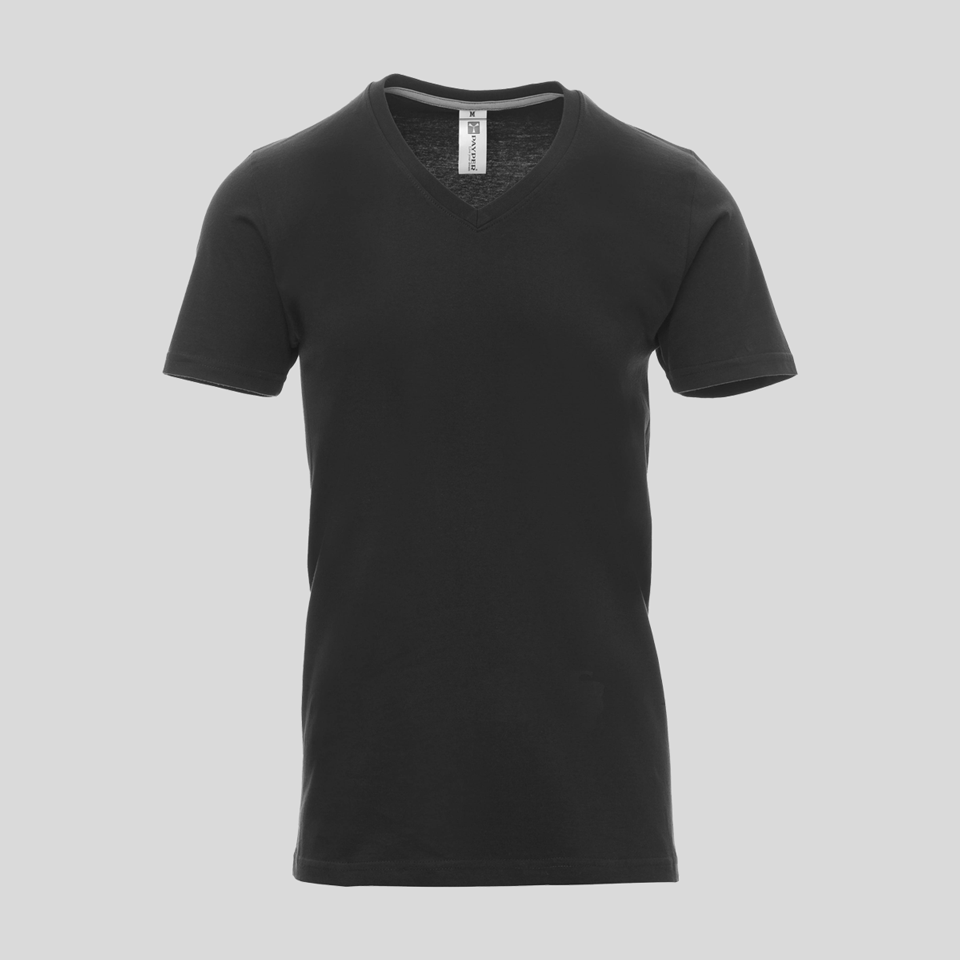 V Neck Payper T shirt scollo a V manica corta Regular fit 100 cotone 150gr Errebipromo