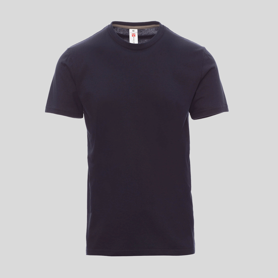 Sunset Payper T shirt girocollo manica corta Classic fit 100 cotone 150gr Errebipromo