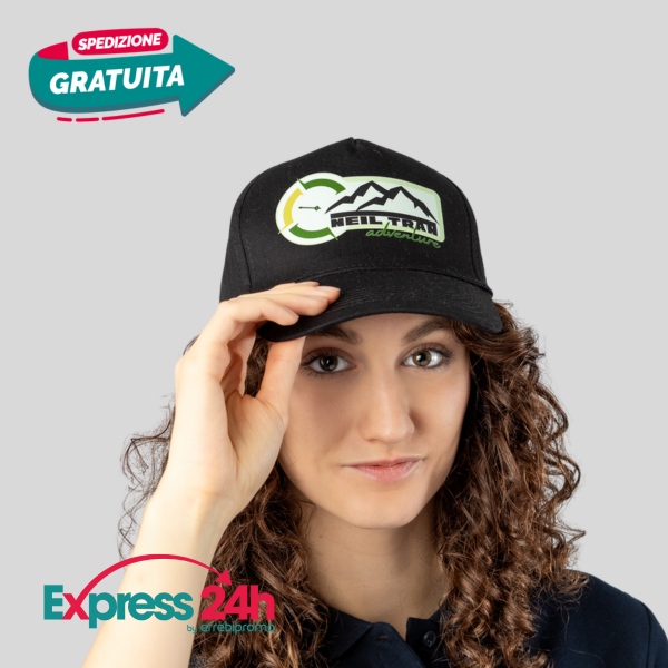Cappellino Personalizzato Economico BS600 Stampa 24h Errebipromo